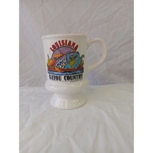 Vintage 1986 Louisiqna Bayou Country Mug